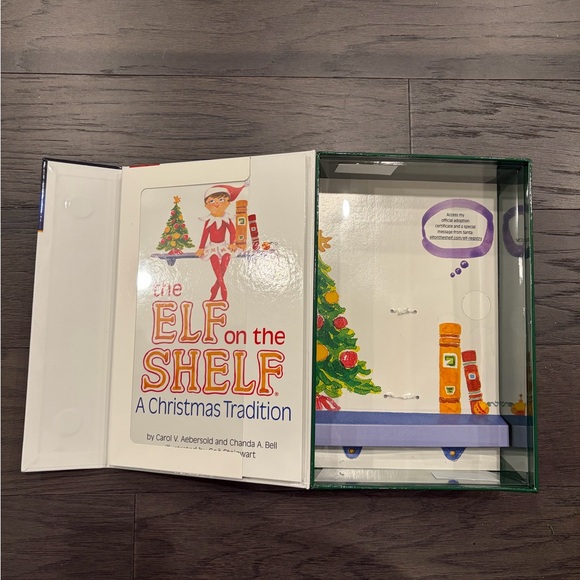 The Elf on the Shelf: A Christmas Tradition Book DOES NOT INCLUDE THE ELF - Picture 2 of 6